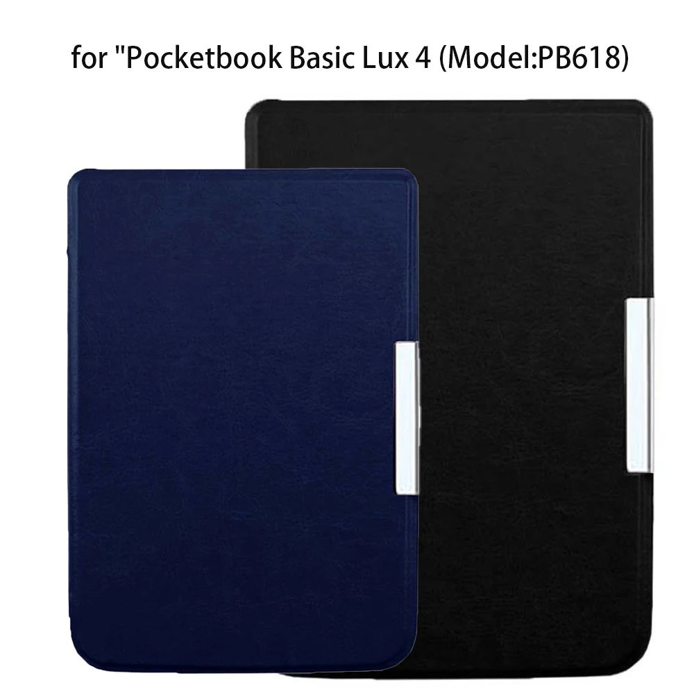 

Защитный чехол для электронных книг Pocketbook Basic Lux 4 PB618, многофункциональный, портативный, магнитный, защитный чехол «все включено»