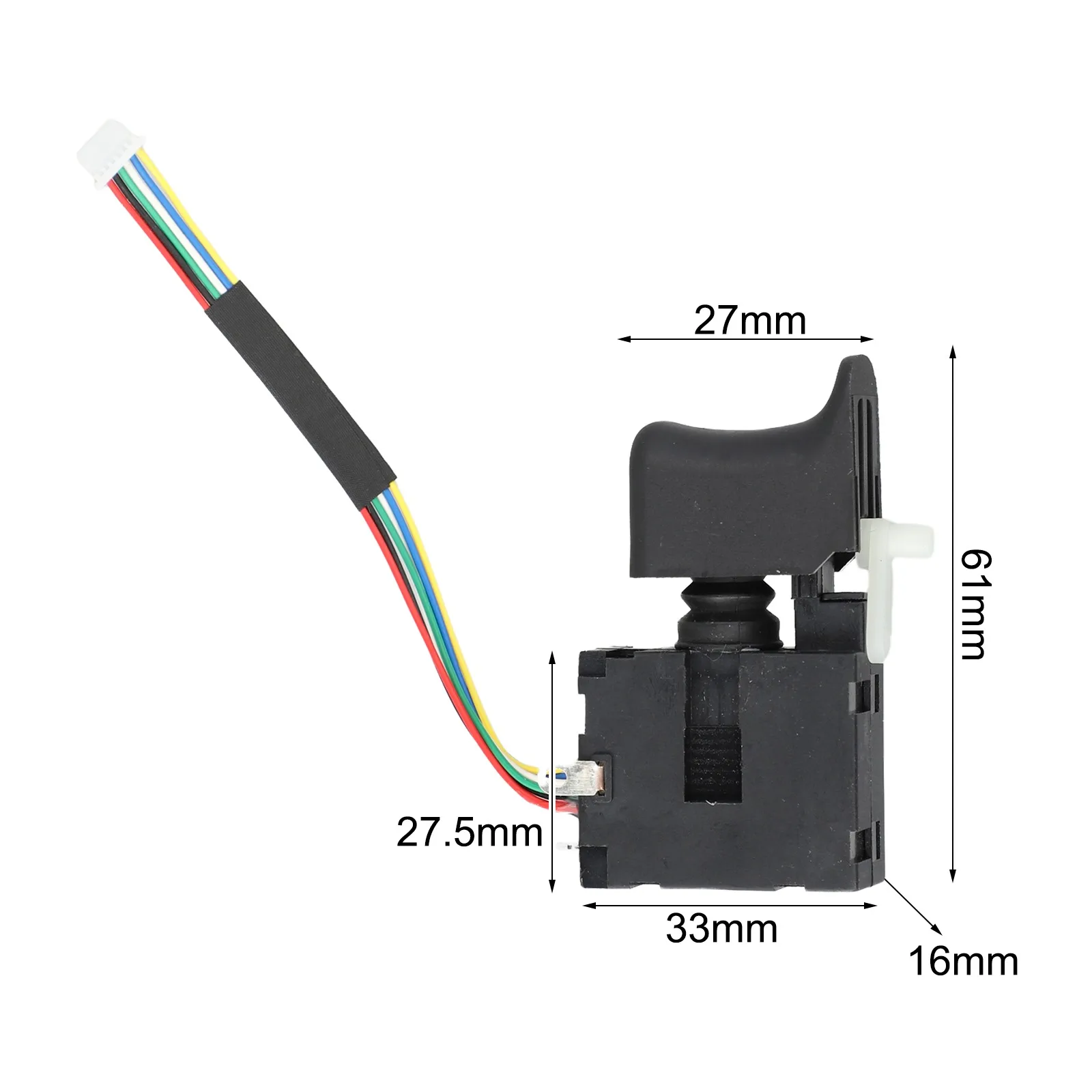 For Construction Works Cordless Drill Switch Easy Assemble Electric Drill Part Part Replacement Small Body Design