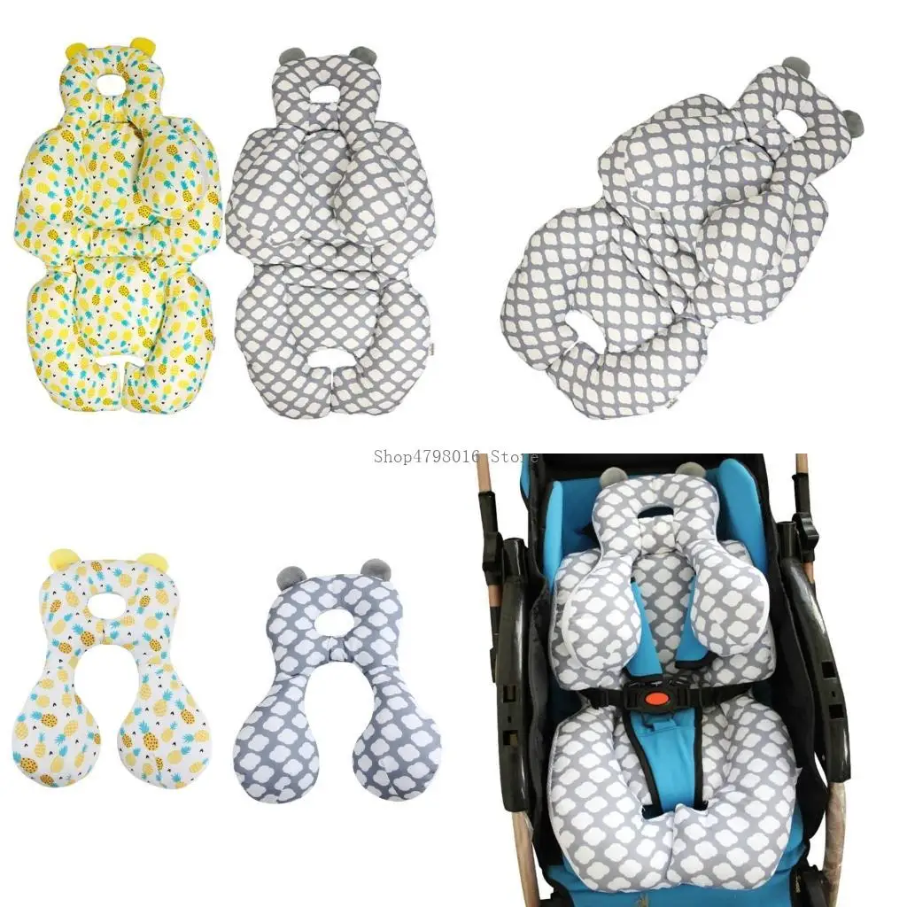 

Baby Pram Cushion Pushchair Pad Winter Pushchair Pad with Neck Support