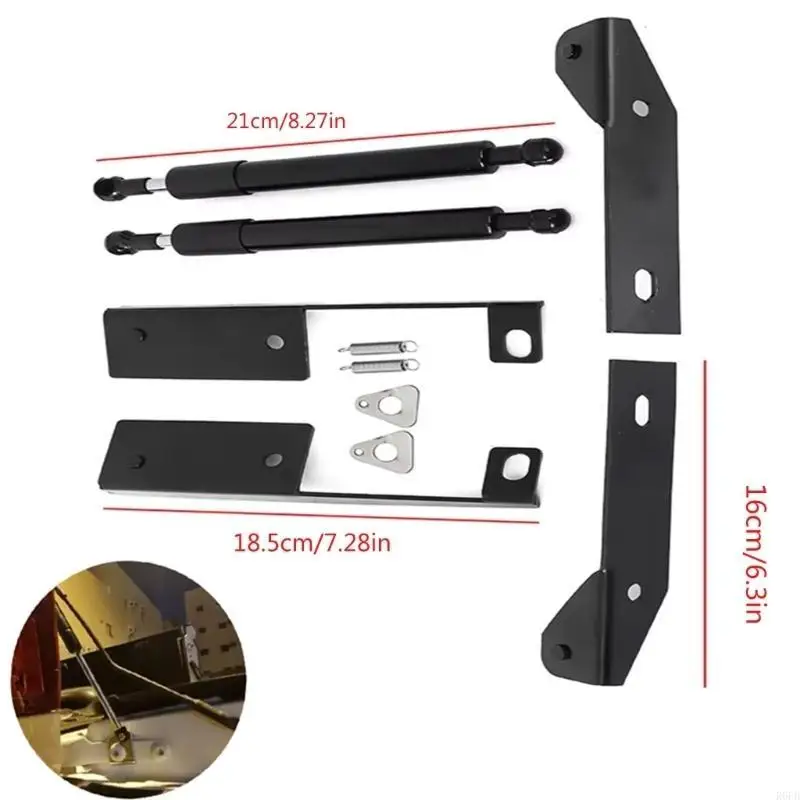 

Trunk Opening Assistance Lid Lift Support Gas Spring Shock Absorbers for NP300 Enhances Stability Smooth Operation R6FB