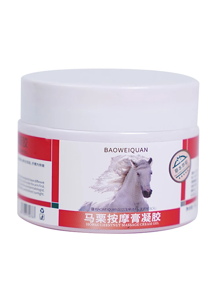 Horse Chestnut Gel Relieve Arthritis Pain Ointment Neck Knee Waist Scraping Massage Cream Promote Moxa Therapy Moxibustion 100g