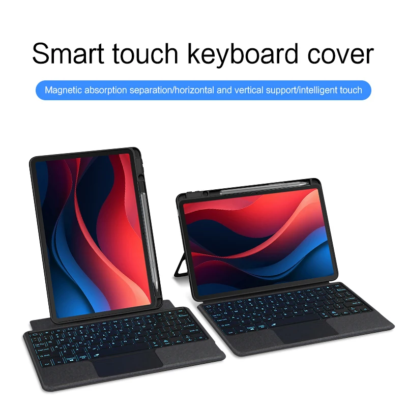 Imagem -04 - Teclado Removível para Lenovo Tablet Português Francês Espanhol Alemão Lenovo Xiaoxin Pad Tb331fc Tb330fu Tab M11 2024 11 Case de