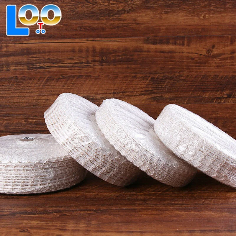 1 قطعة 5 متر اللحوم المعاوضة لفة مطاطا لحم الخنزير السجق صافي الجزار سلسلة التعبئة والتغليف صافي اللحوم شبكة طبخ غطاء أداة اكسسوارات المطبخ