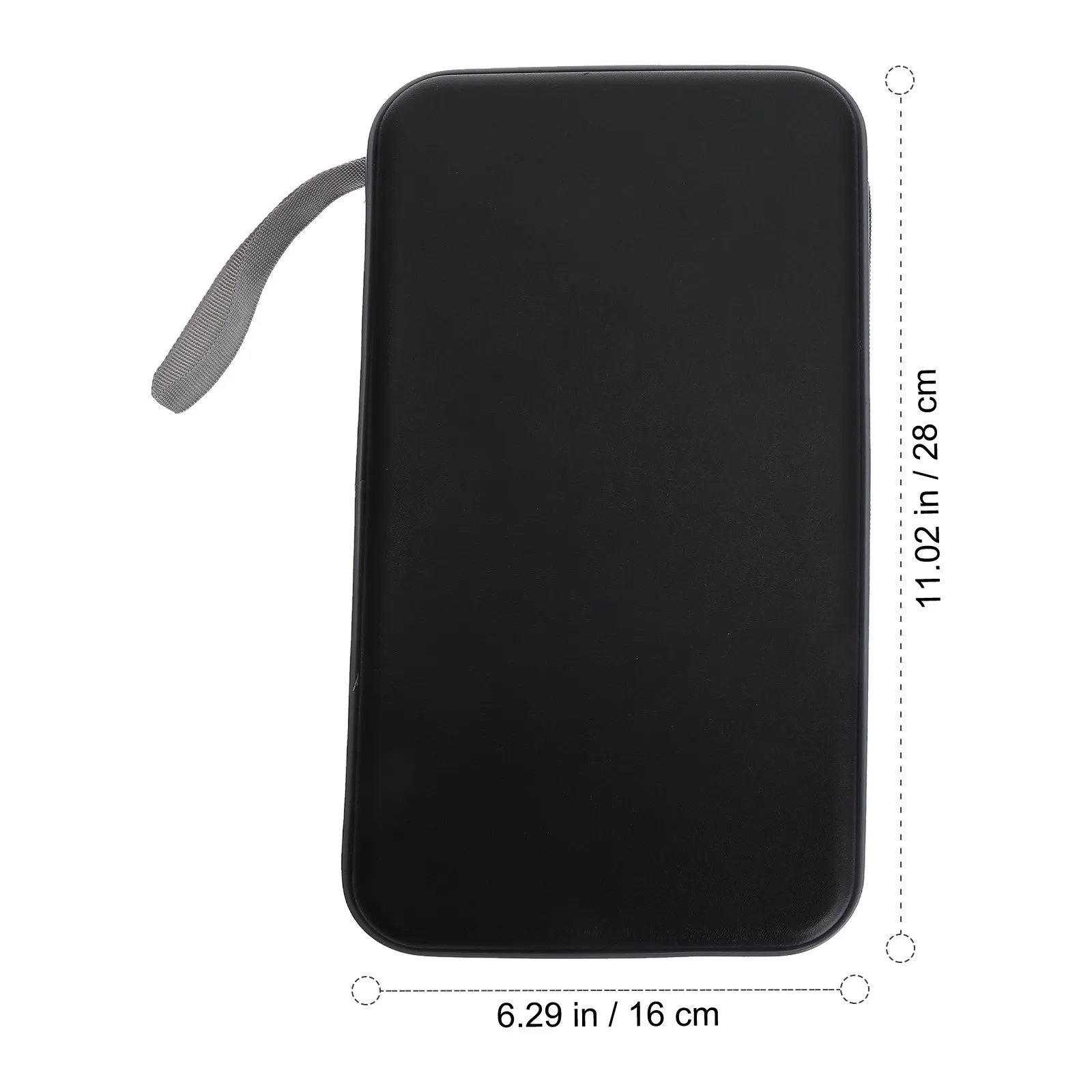 Large Capacity Cd Storage Pouch 80-Disc Disc Storage Bag Zipper Design High Durability Cd Protector for Car and Home Dvd