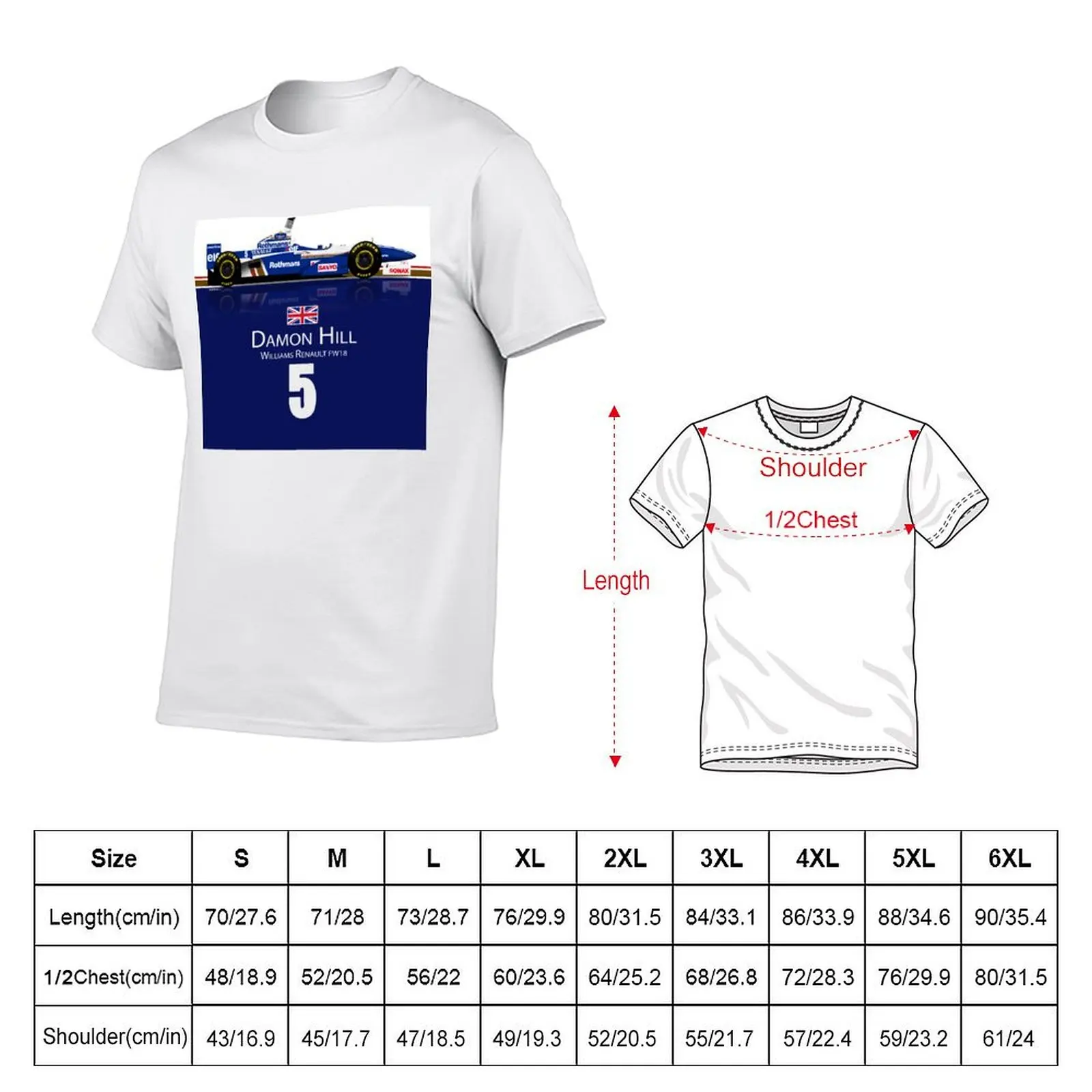 Damon Hill- Williams FW18 T-Shirt affliction shirts summer tops Short sleeve tee men