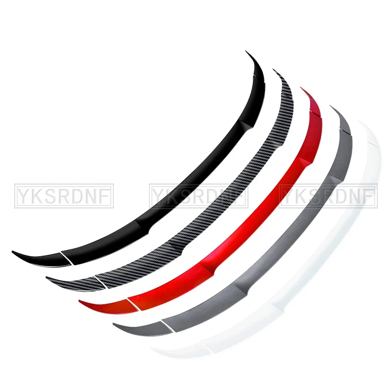 For Mazda 3 Axela 2020 high quality ABS Plastic Unpainted Color Rear Spoiler Wing Trunk Lid Cover Car Styling