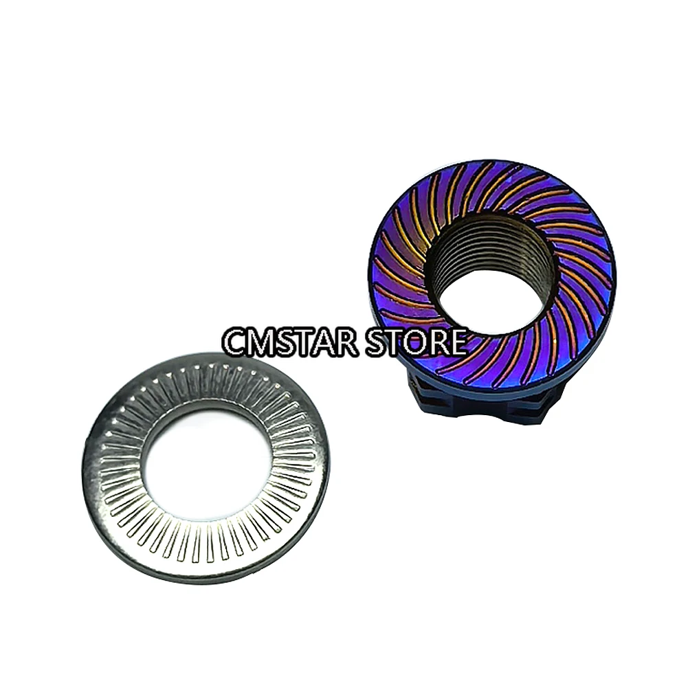 1PCS Primary Belt Pulley Nut Rear Axle Nut Cap Screw For Sur-Ron Light Bee X S L1E Segway X160 X260