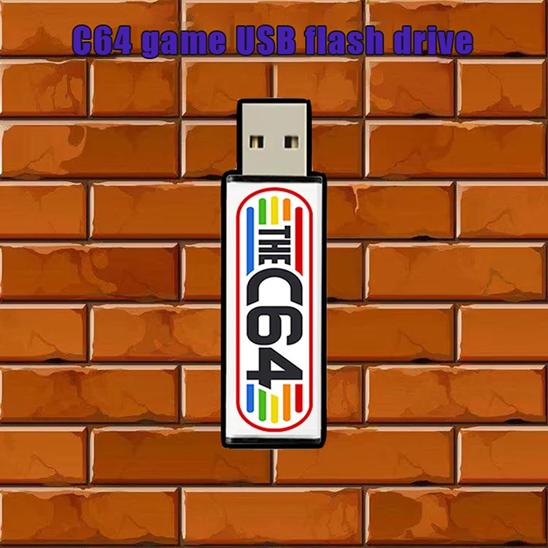 Video Games Console Plug And Play C64Mini Console Usb Dongle Total 5370 Games Contains Most Complete Collection Of Game