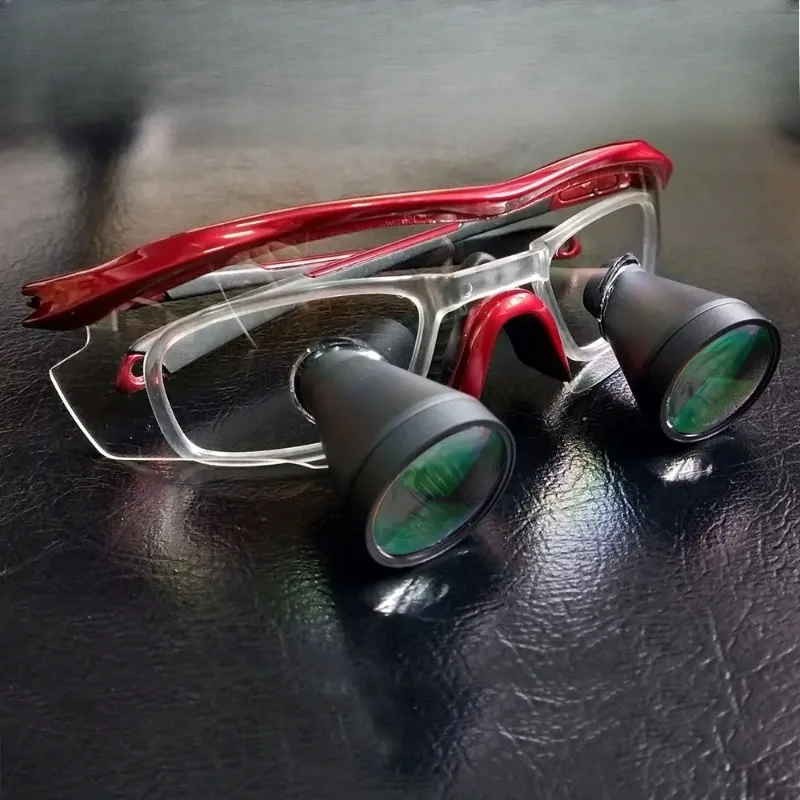 330-460mm HD Working Distance Binocular Magnifier Helping Hands Loupe 2.5X 3.5X Headband Magnifying Glass Helping Hands