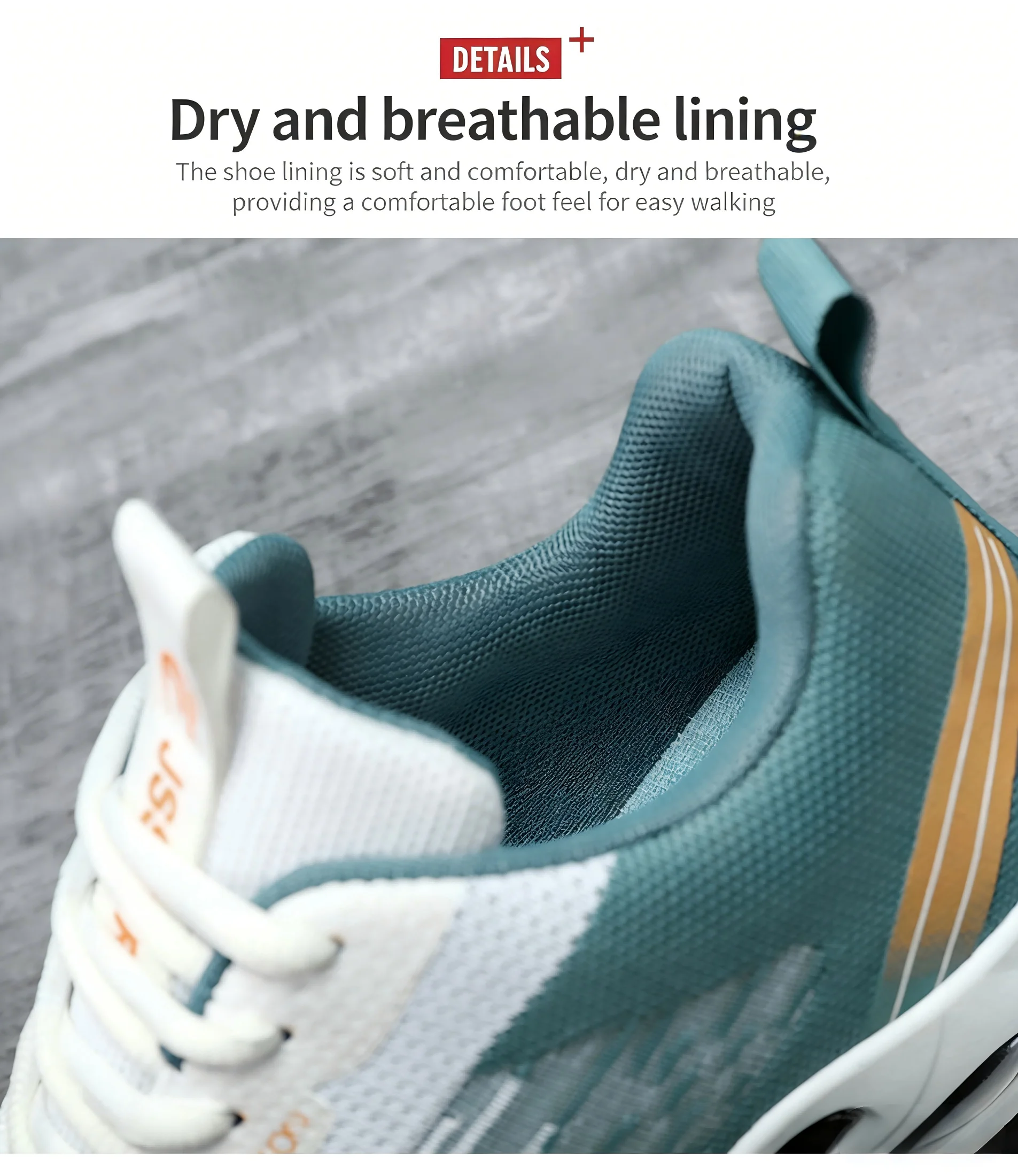 Men's Fashionable Running Shoes Breathable Mesh Air Cushion Support For Gym And Daily Wear_desvips.com