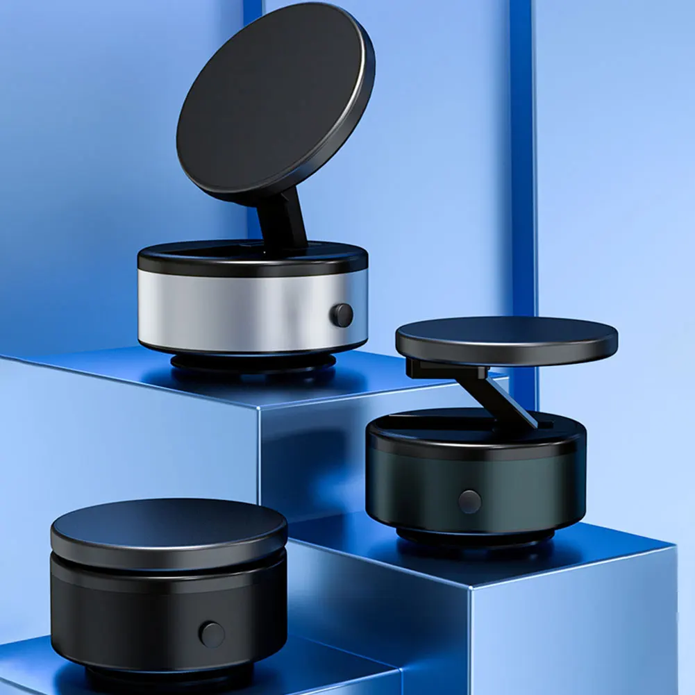 

Автомобильное магнитное крепление для телефона 360° ° Вращающийся магнитный держатель для телефона на вакуумной присоске, магнитное крепление для смартфонов для iPhone 12-15