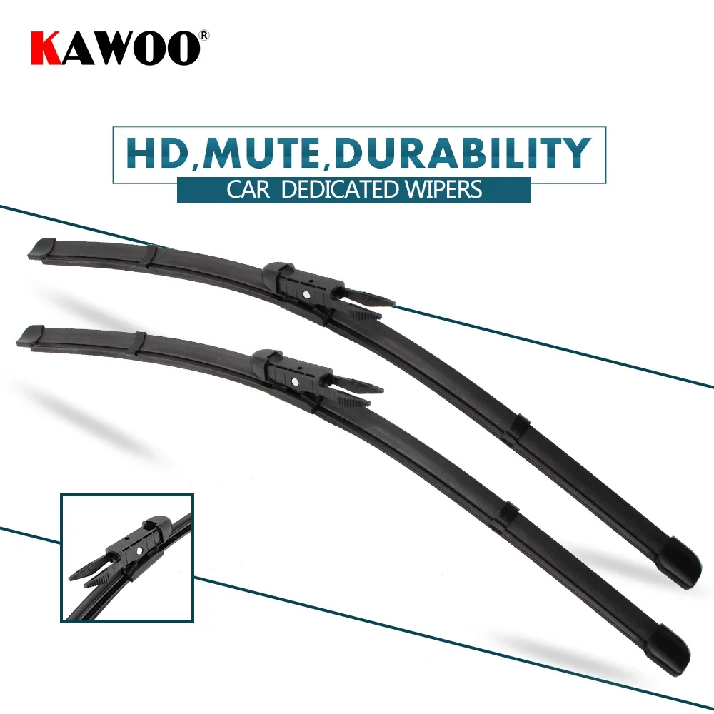 

KAWOO Car Wiper Blade 28"+22"R For OPEL Zafira B, (2005-2009) Windcreen Wiper Blades Soft Rubber Strip Auto Accessories Styling