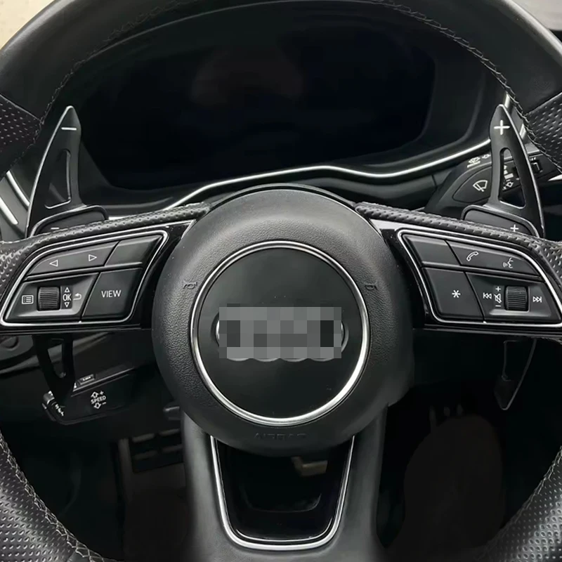 For Audi A6 S6 C8 A7 S7 C8 A8 S8 D5 A3 8Y 2020 2021 2022 Car Steering Wheel Shift Paddle DSG Extender Stickers