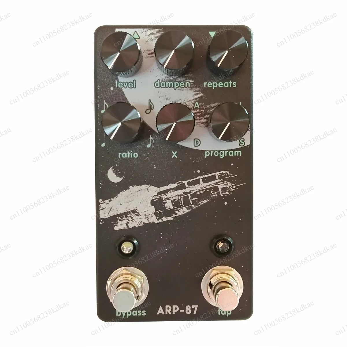 Multi‑Function Delay Guitar Pedal, ARP‑87 Digital Analog Lo‑Fi Slapback Effect Pedal for Electric Guitar