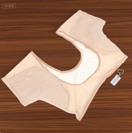 

Washable Armpit Sweat Pads T-shirt Shape Sweat Pad Underarm Pad Reusable for Women Perfume Absorbing Anti Sweat
