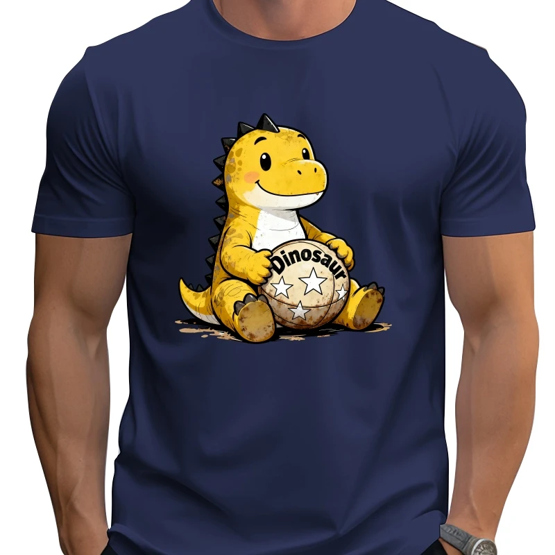 

Street Fun cartoon classic t-shirt quality cotton feel Loose large size Hip Hop 100% Cotton Top