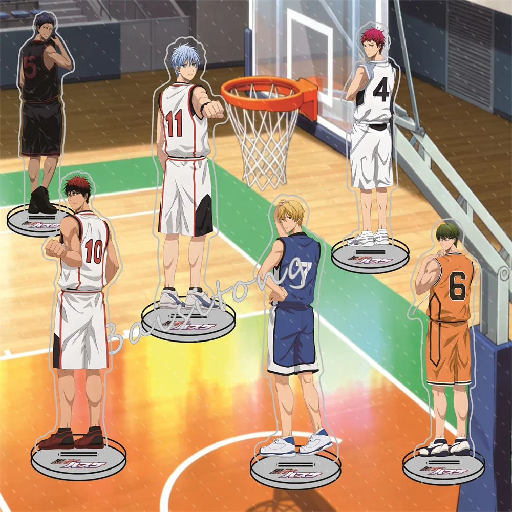 Figura Acrílica de 15cm del Anime Kuroko No Basket, Tetsuya Kuroko/Taiga Kagami/Daiki Aomine, Decoración de Mesa, Joyería, Juguetes, Regalos