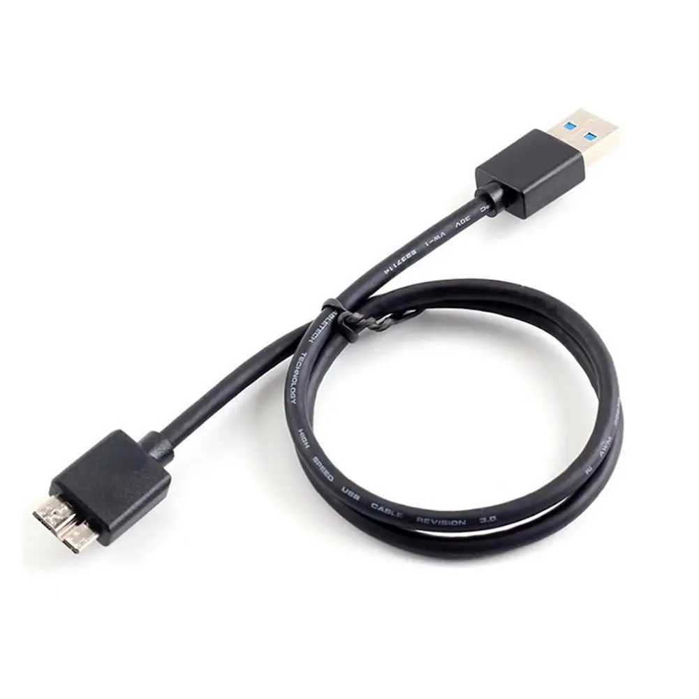 USB3.0 Data Cable Extension Cable Fast Charging Cable For MicroB Mobile Hard Disk USB3.0 Data Cable Hard Disk Box Data Cabl Y8Q9