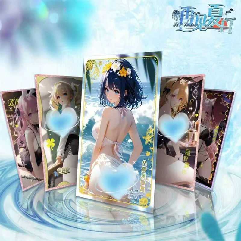 Goddess Story Zomerthema A5 Waifu-kaarten Vaarwel-serie Wave 1 Premium Collectors Art Set