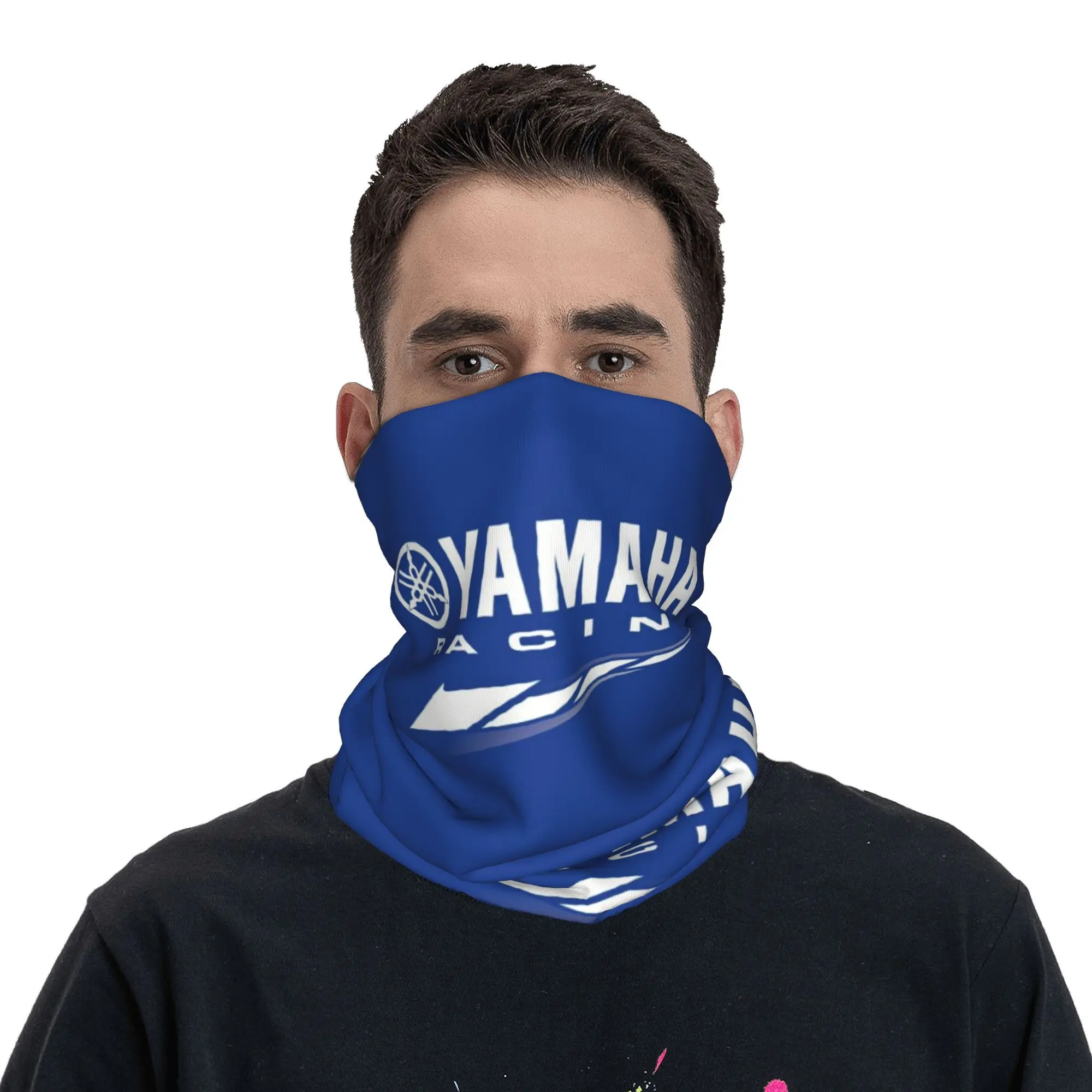 Custom Y-Yamahas  Winter Headband Neck Warmer Women Men Ski Running Tube Scarf  Face Bandana Gaiter