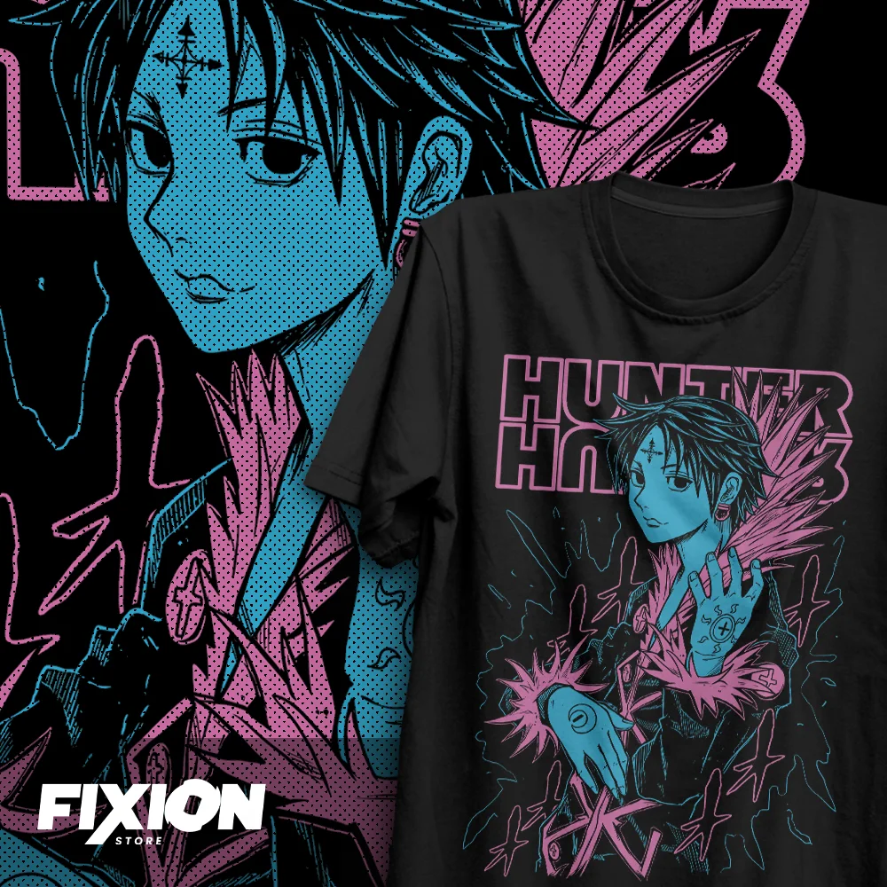 Camiseta de Anime Hunter x Hunter, GA Chrollo # [N], Manga