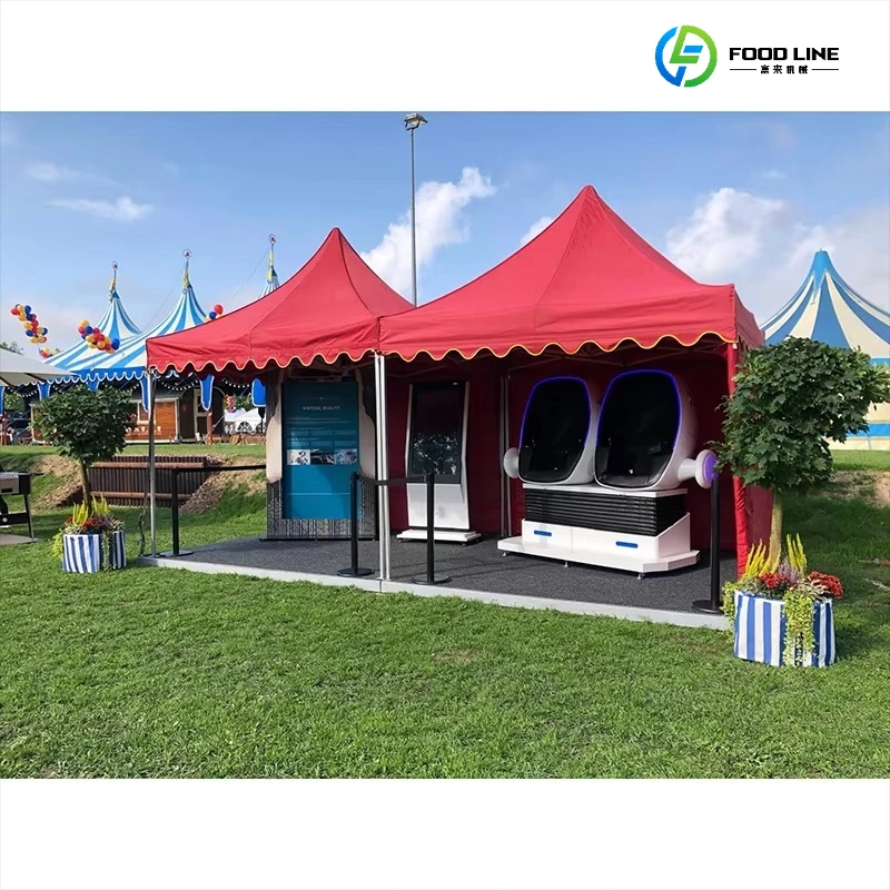 2026 New FL VR Arcade Gaming Equipment 9D VR Egg Chair Virtual Reality Cinema Game Machine for Amusement Park Mall Customized