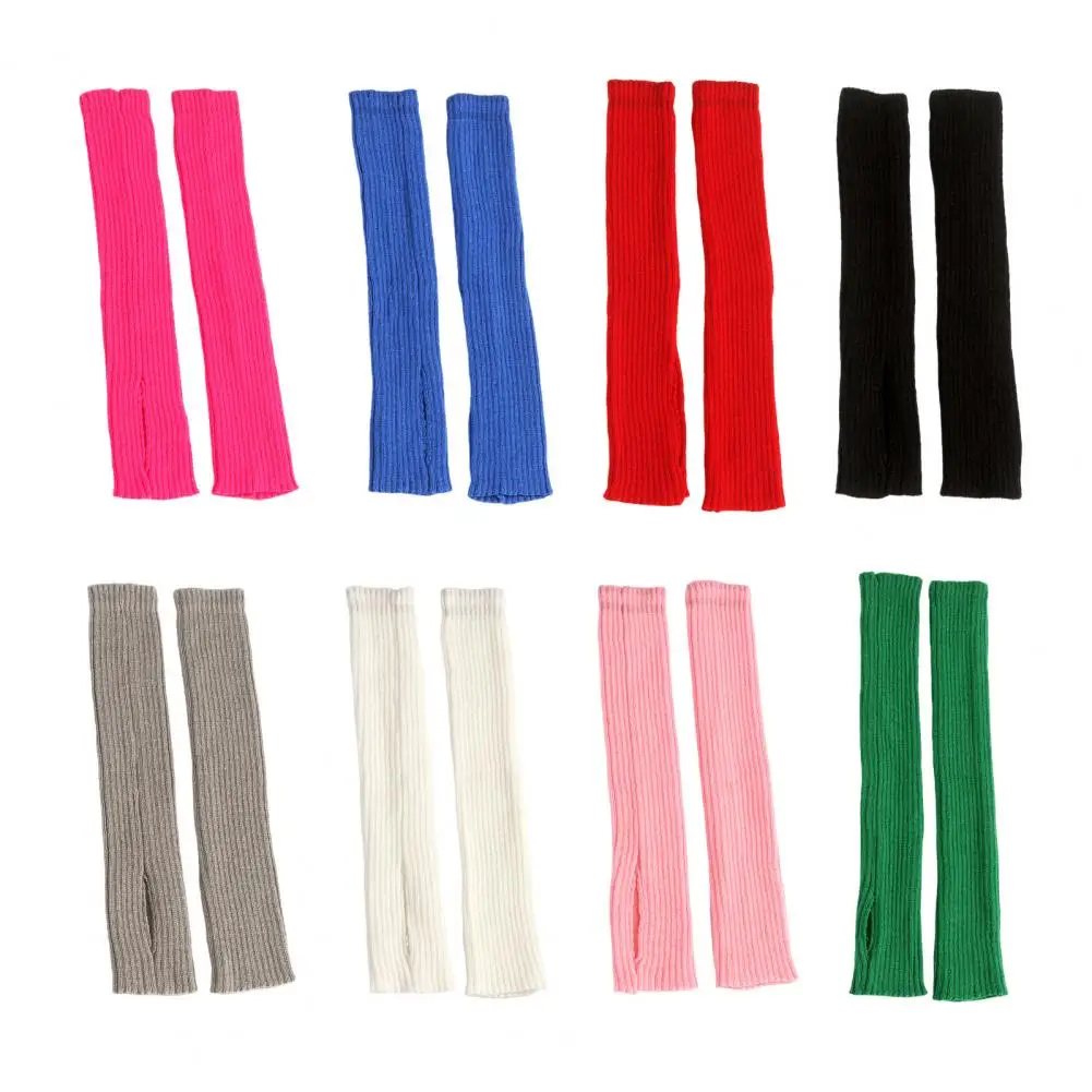

Knitted Stirrup Leg Warmers Women Yoga Socks Over Knee Ribbed Winter Leg Warmers for Girls Gym Fitness Dance Ballet Socks 2025
