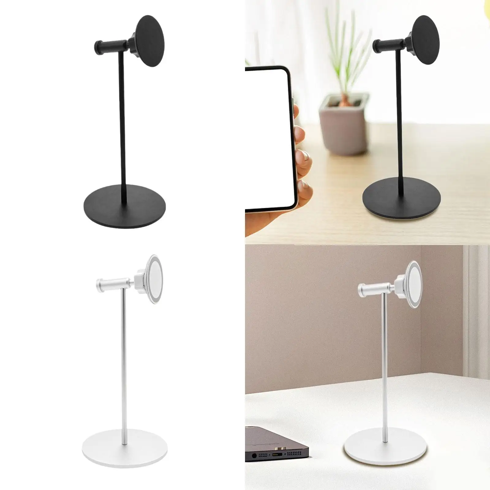 Mobile Phone Stand Birthday Gift Office Accessory for Desk Easily Install Living Room Phone Bracket Phone Holder 360 Rotation