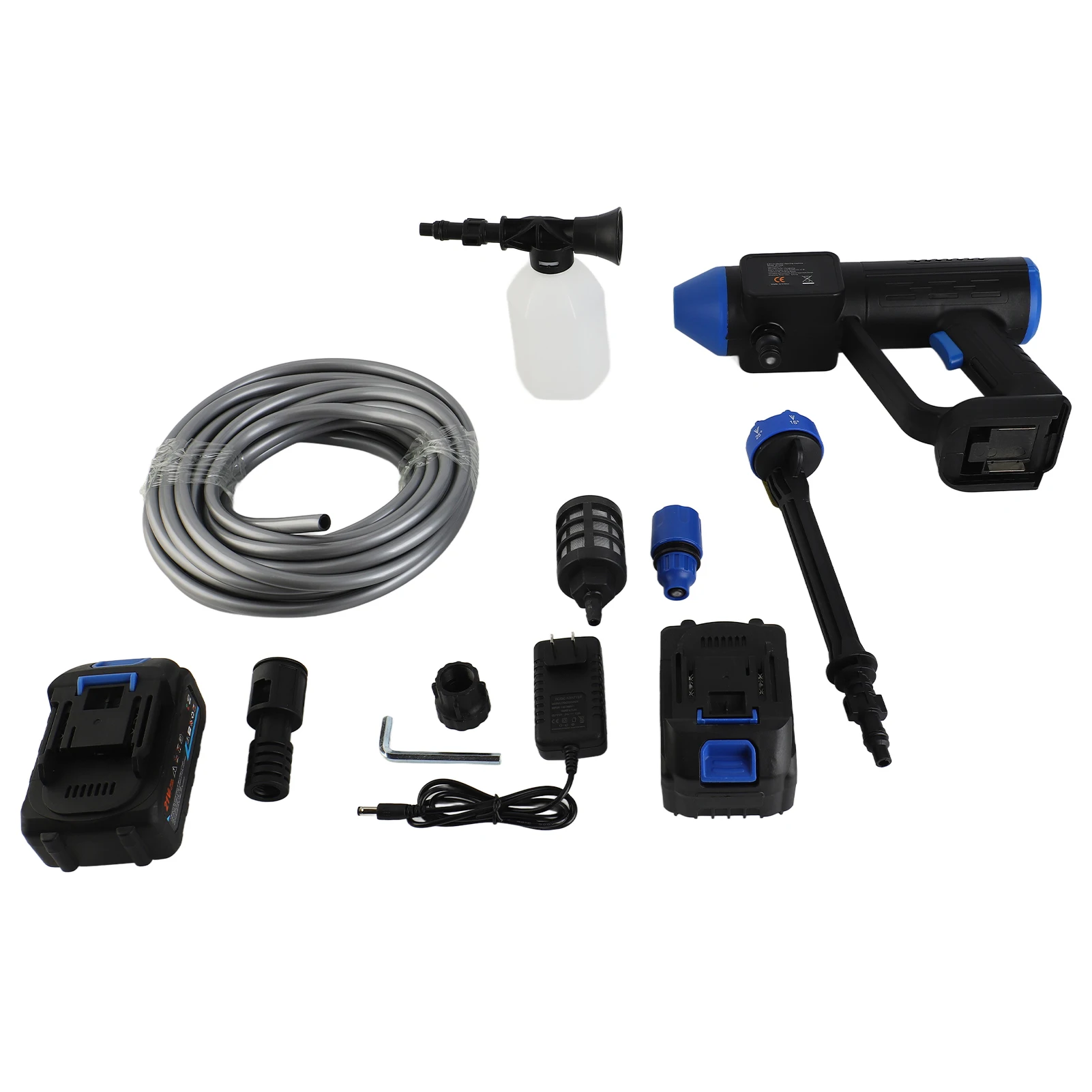 

Ручная мойка высокого давления с бесщеточным двигателем, несколько режимов распыления, специализируется для мойки автомобилей — прочный инструмент для автоматической очистки