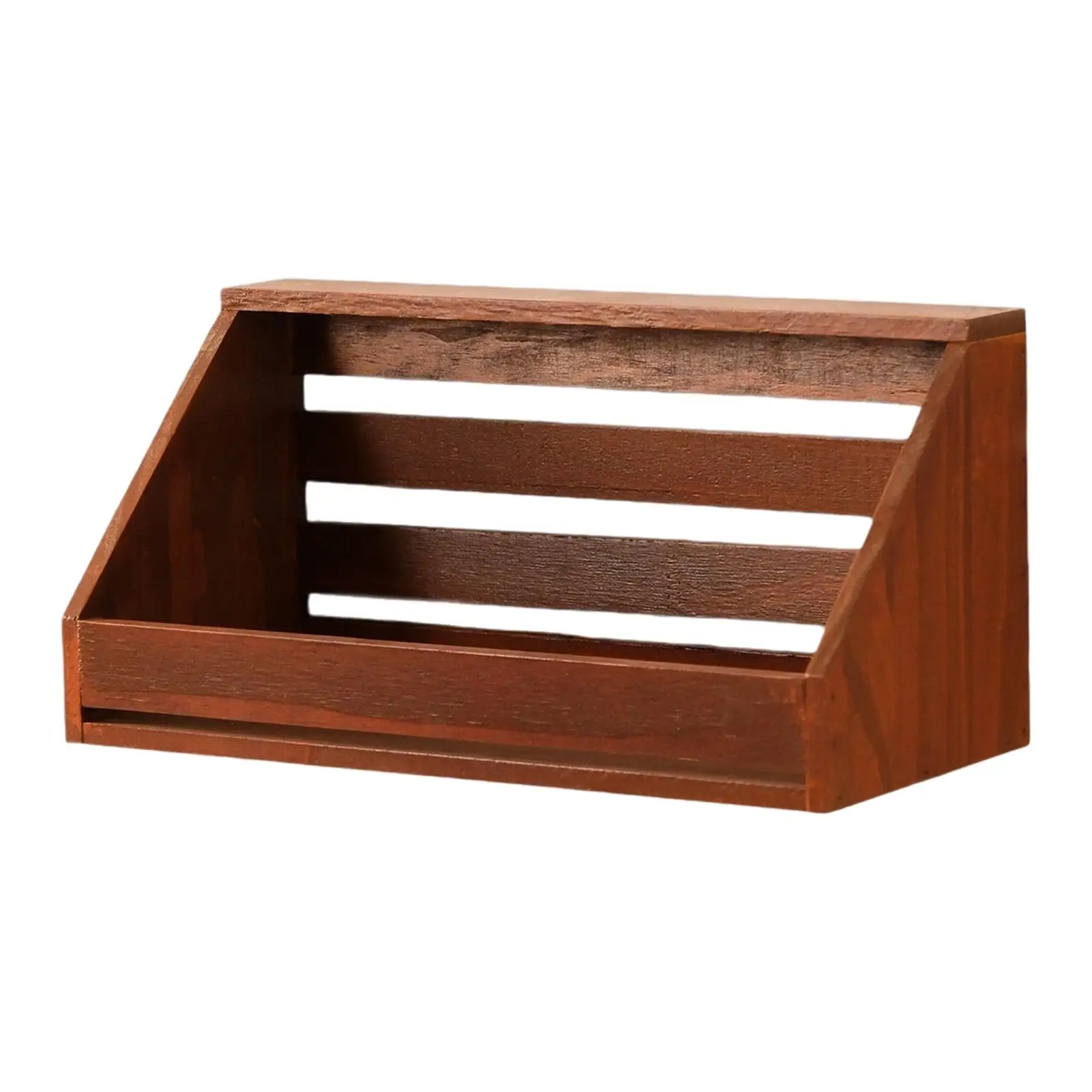 Wall Shelf Wall Mount Rustic Storage Easy to Install Decorative Hanging Shelf