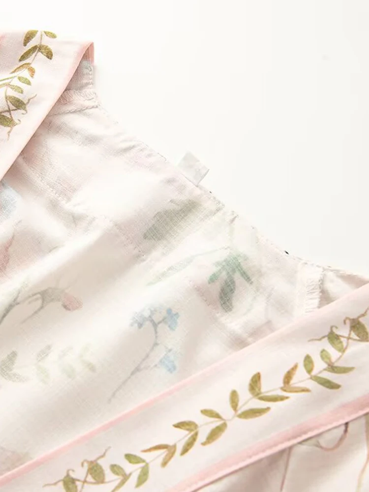 Abito pigro stile avvolgente dimagrante in vita con scollo a V, temperamento alla moda delle nuove donne estive in stile europeo e americano