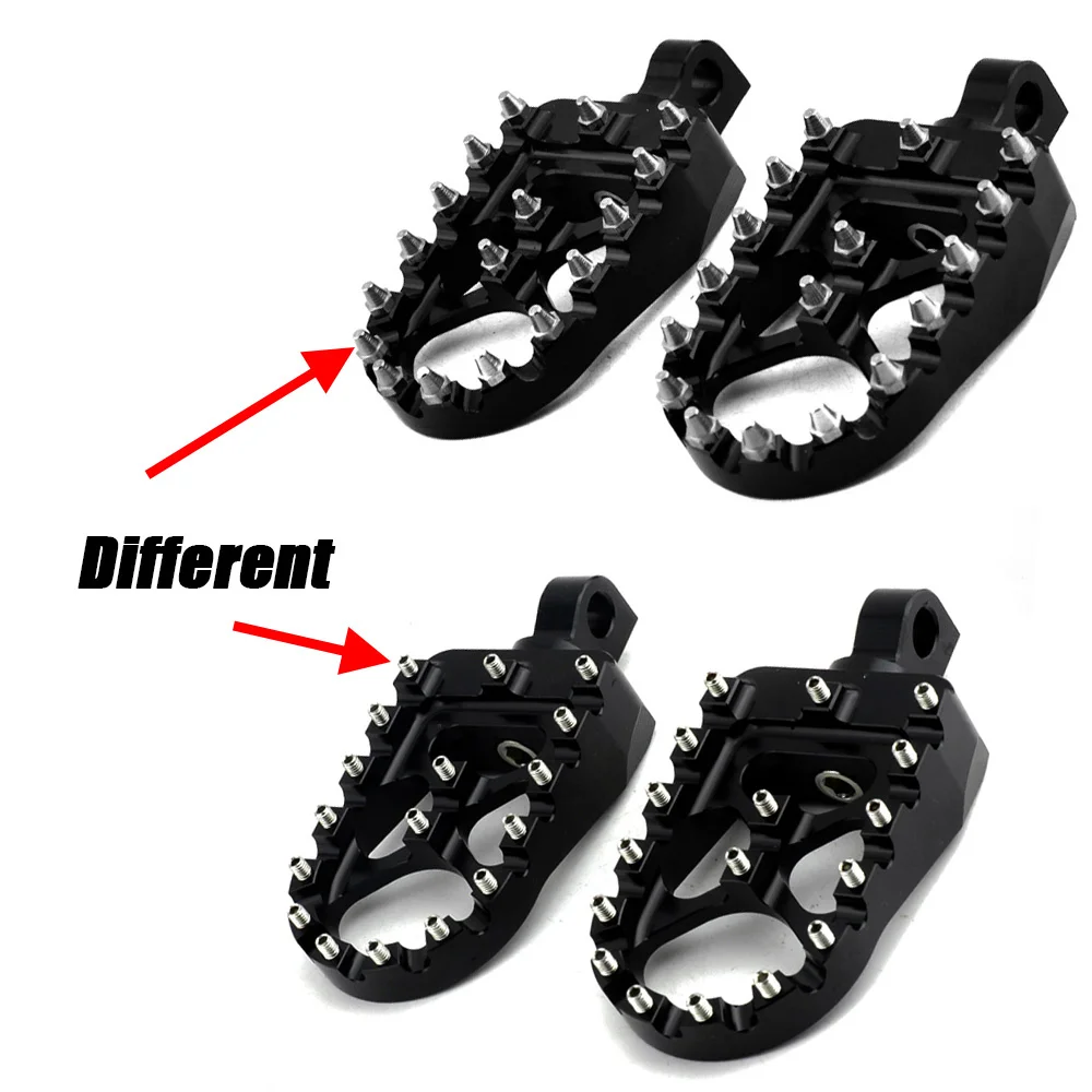 

MX Style Foot Pegs Wide Footrests Pedals Gear Brake Shifter Peg For Harley Dyna Fatboy Street Bob Sportster 883 Bobber