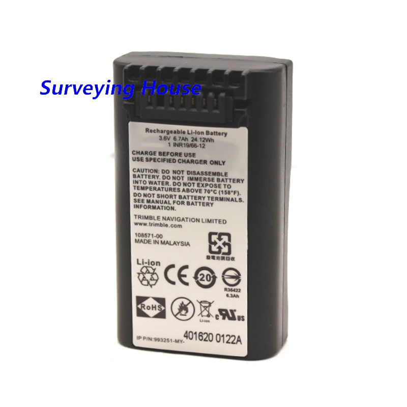 

Trimble Nomad M3 Battery 67201-01-SPN/990651 for Trimble M3 DR2/3/5 Nikon NIVO M/C DPL-322 Total Station