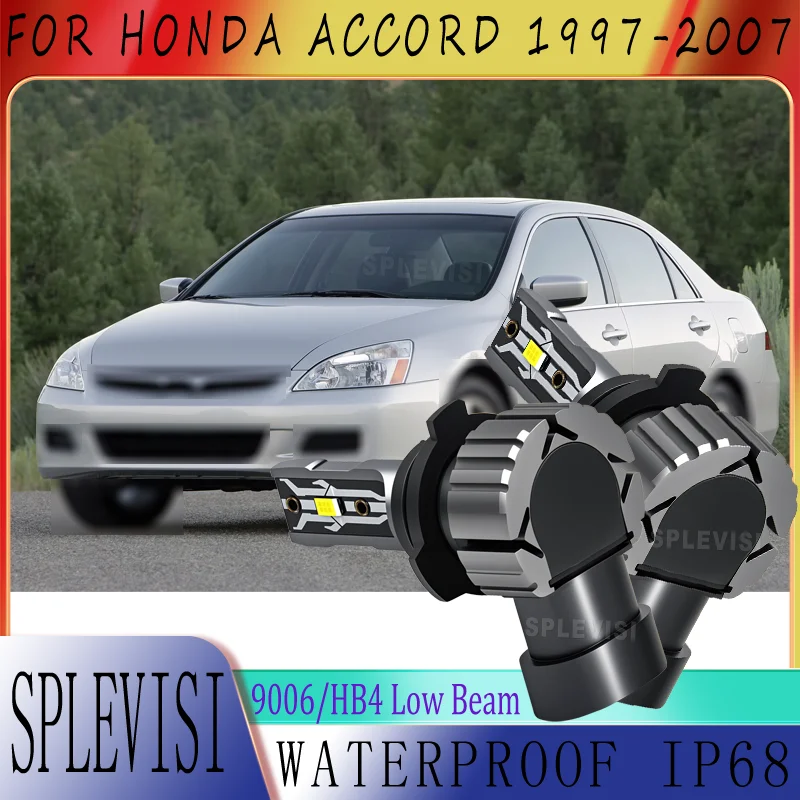 

Plug-N-Play Simple Setup Led Headlight Low Beam Bulbs For Honda Accord 1997 1998 1999 2000 2001 2002 2003 2004 2005 2006 2007