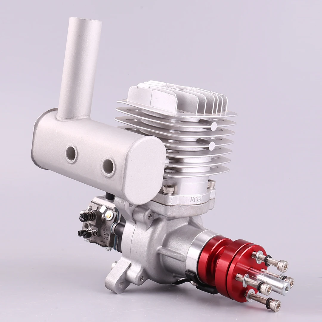 RCGF 61cc Petrol/Gasoline Engine for RC Airplane Two Strokes Single Cylinder Side Exhaust Natural Air