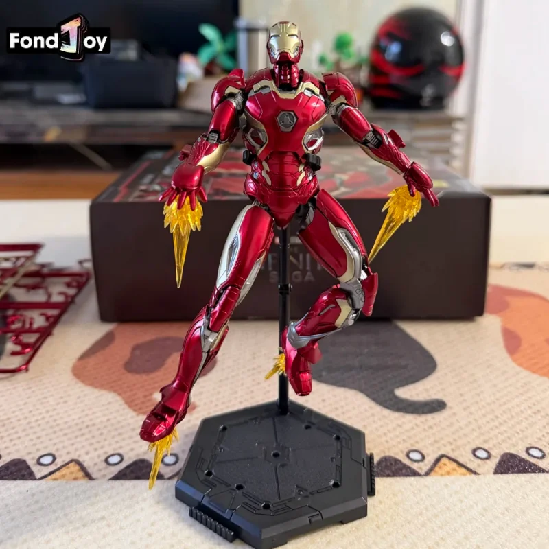 HOT Fondjoy 1/12 New Iron Man Mk45 Series Movability Model Kit Assemble Action Figure Marvel Superhero Collectible For Fans Gift - view 3