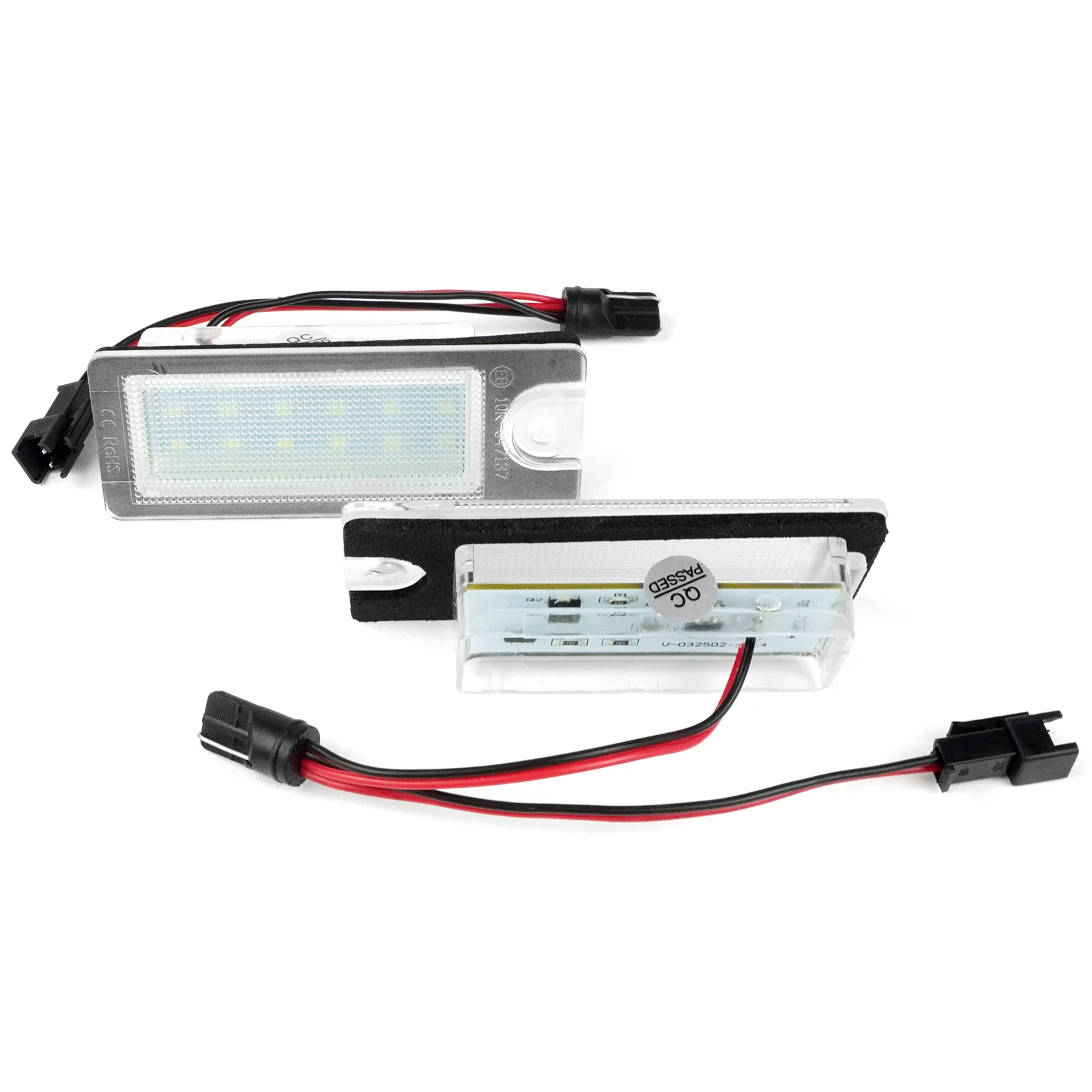 2x Canbus LED License Number Plate Light Lamps White For Volvo S60 S80 XC70 XC90 MK1 V70 MK2 OE 9187153