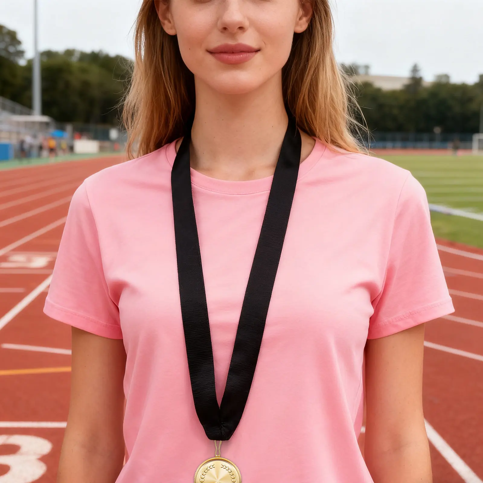 30Pcs Award Lanyards Medal Ribbons Neck Straps for Sports Competitions Student Id Badges Running Events Conference Parties