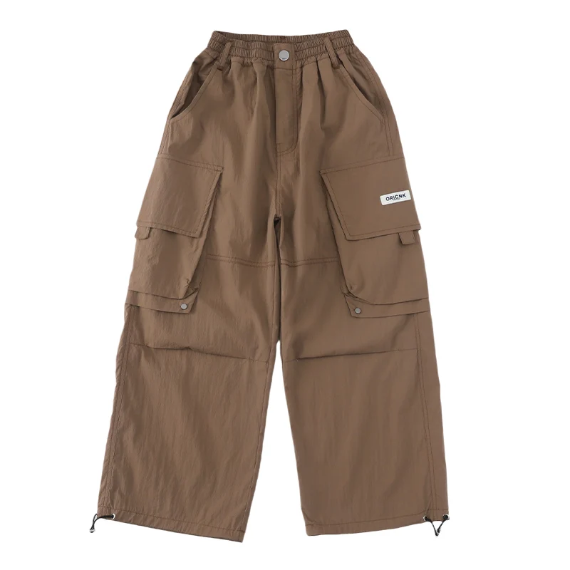 Boys Pants With Side Pockets Teen Boys Utility Pants Teen Boys Cargo Trousers Toddler Bite-Proof Hiking Mosquito Pants Age 4-14Y