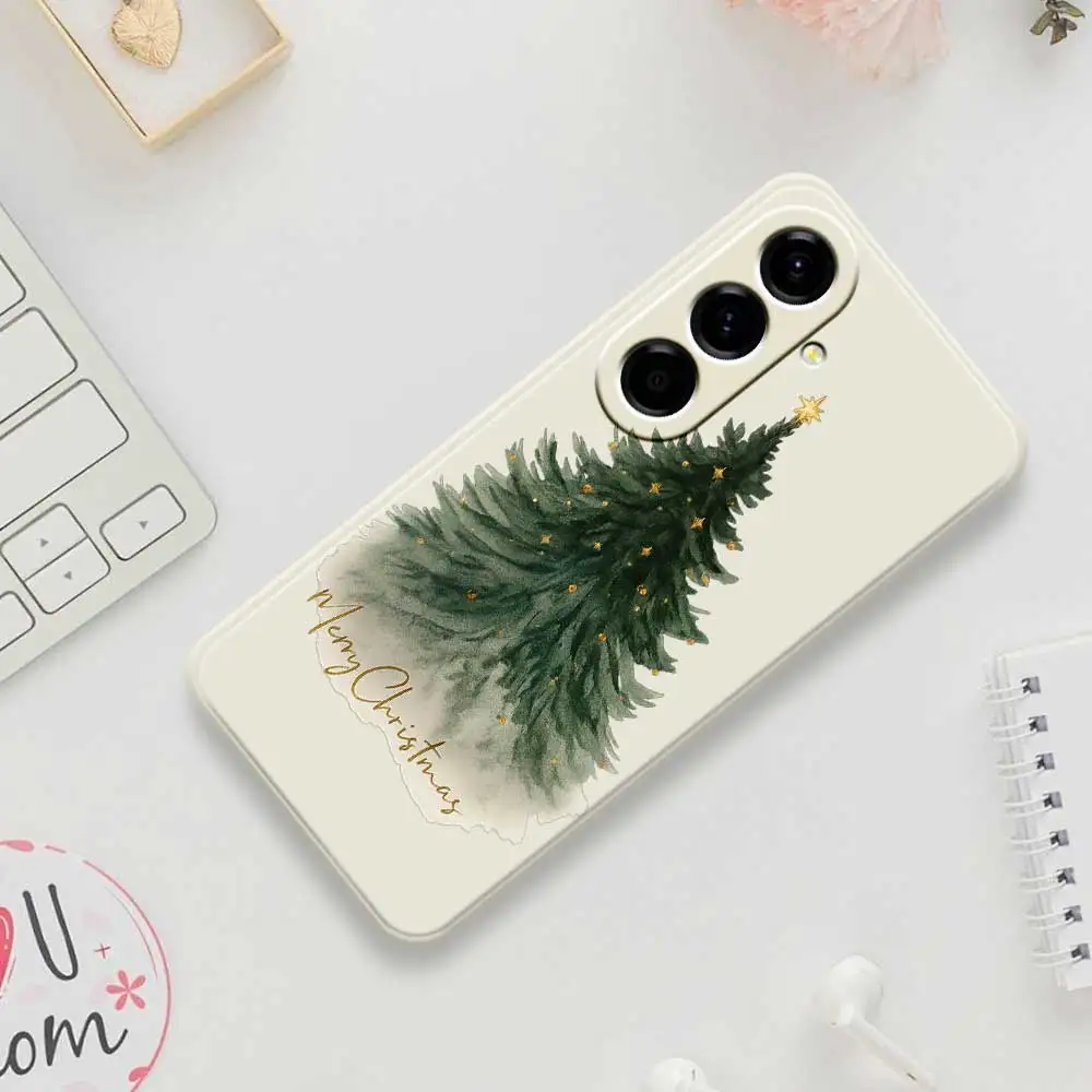 Christmas Tree Pattern Case For Samsung Galaxy S26 Ultra S26 Plus S26Ultra S26Plus S 26 Ultra 5G Back Cover Silicone Cases Funda