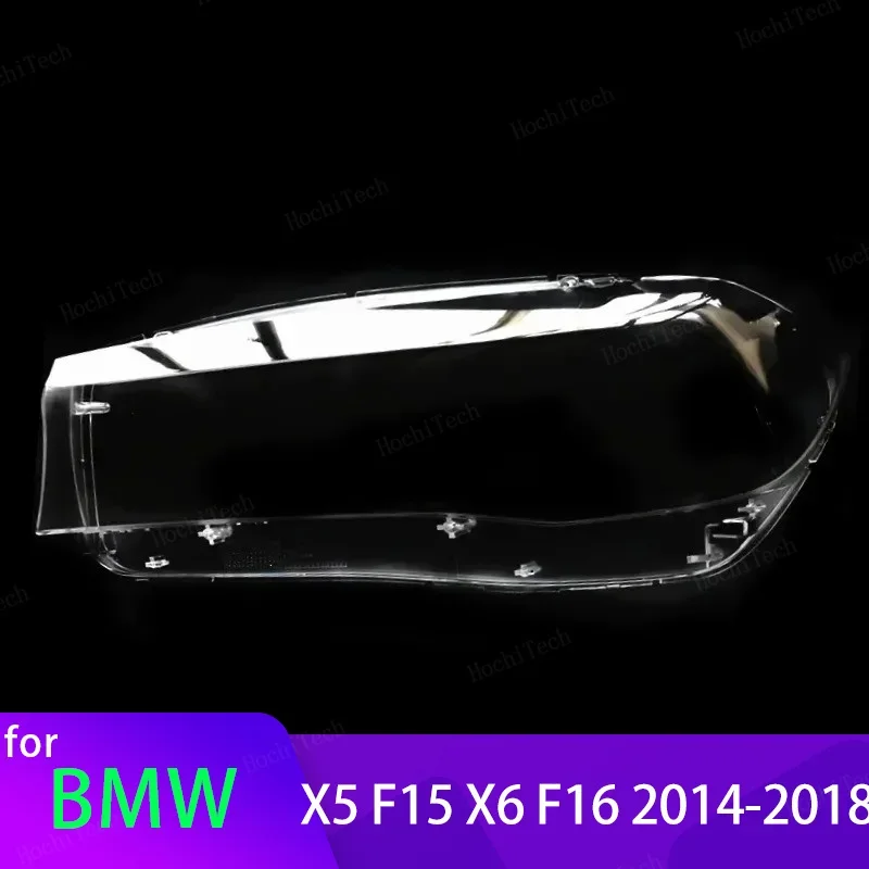 

Transparent Housing Front Headlights Lens Shell Glass Lampcover Head Lights Cover for BMW X5 F15 X6 F16 2014-2018