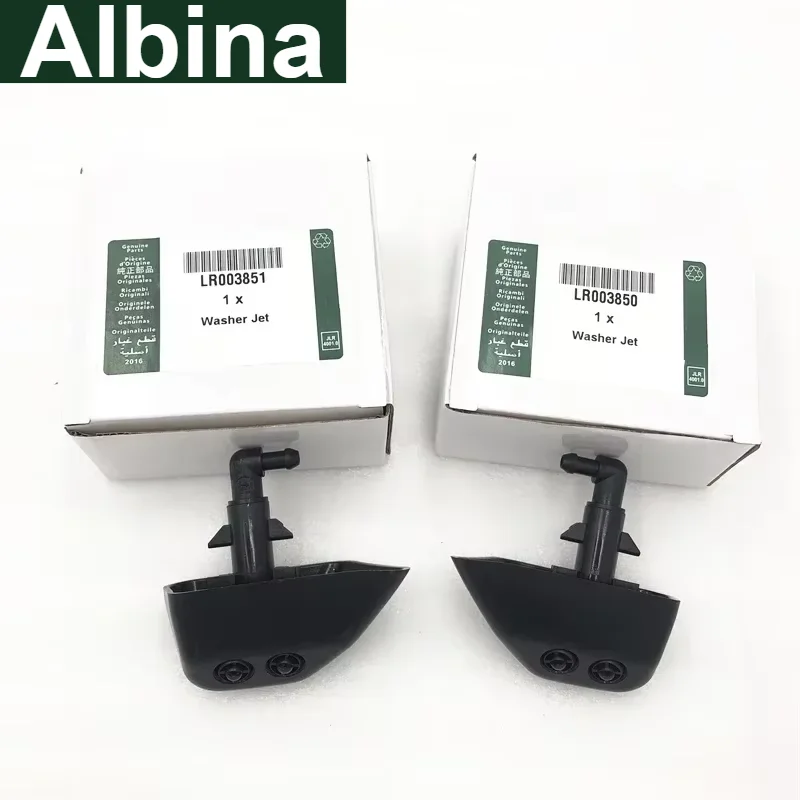 

LR003850 LR022473 LR022133 Headlight Washer Jet Cap For Land Rover FreelanderLR2 Front Bumper Water Spray Nozzle Replacement Set