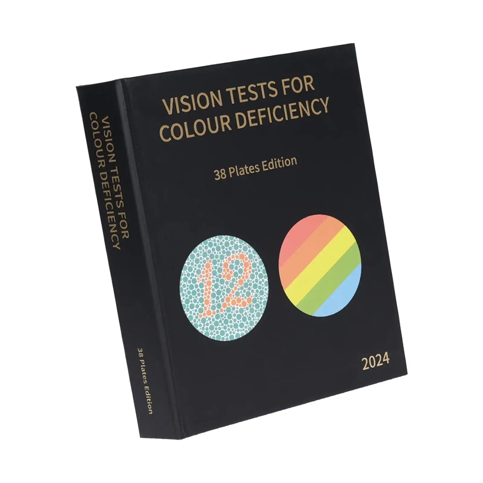 Color Deficiency Testing Book Multipurpose Portable Test Cards Color Vision Test for Professionals Medical Students Individuals