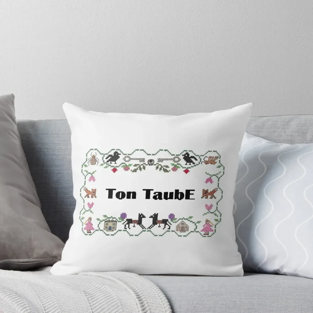 Ton TaubE band T- Shirt Throw Pillow New year Cushions luxury home accessories Anime pillow