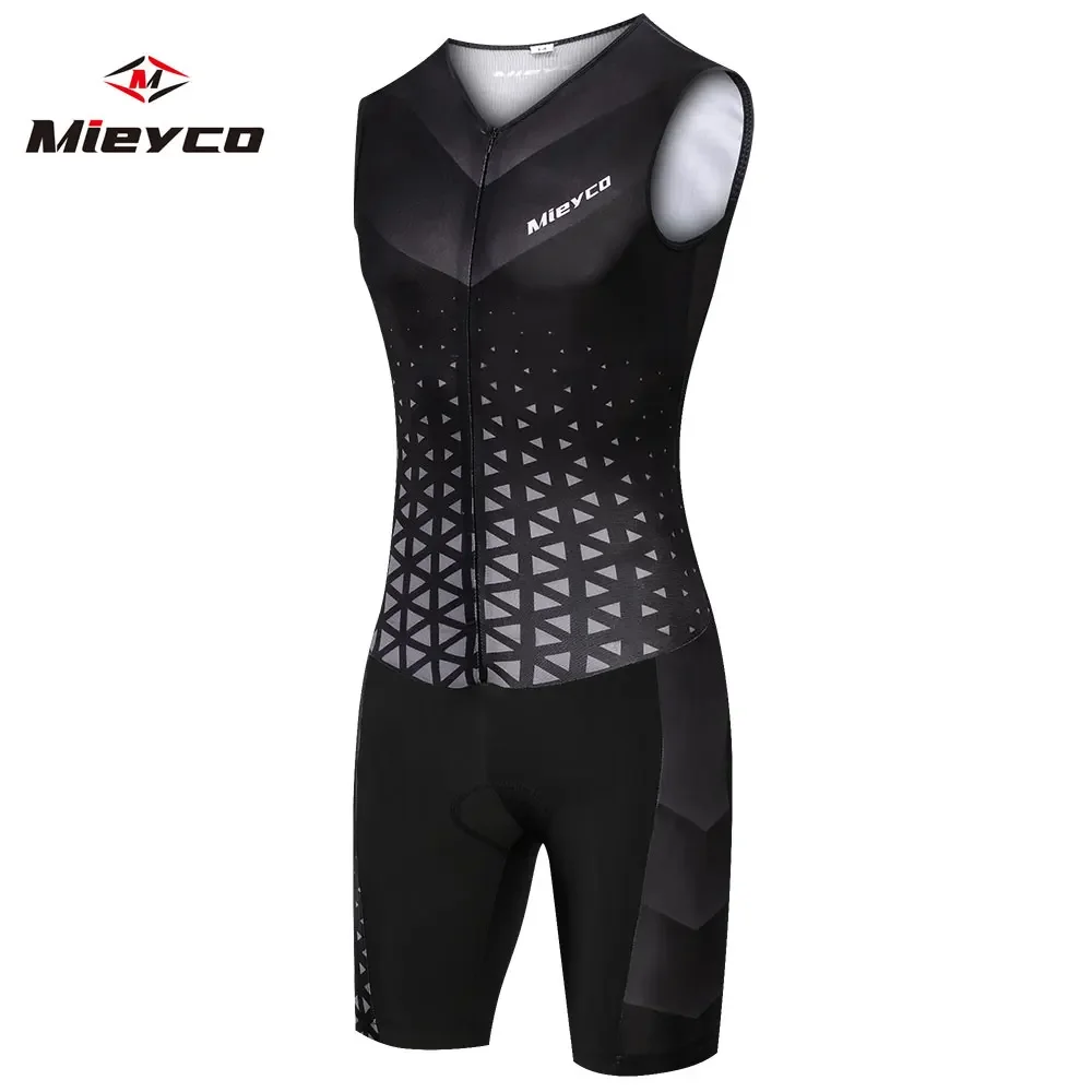 Men's Sleeveless Jumpsuit 2024 Pro Taem  Suit Ropa Ciclismo Maillot Cycling Jerseys Skinsuit Bike Clothing swimming