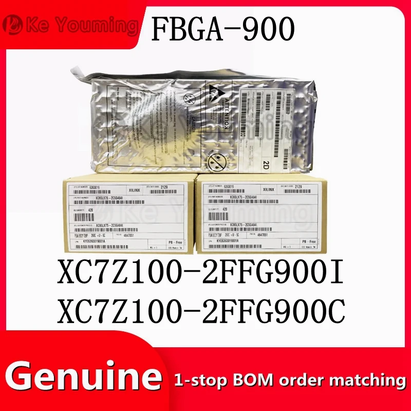 

Integrated Circuit IC, XC7Z100-2FFG900I, XC7Z100-2FFG900C, FBGA-900, FPGA - Field Programmable Gate Array, 1Pc