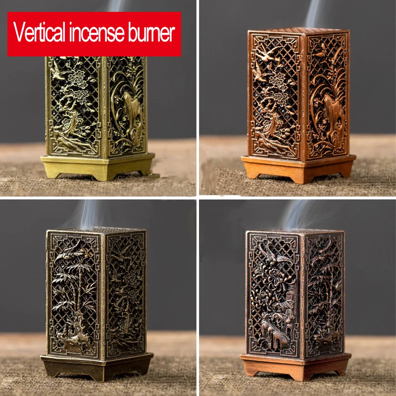 Vierkante verticale wierookbra - Incense Cone Holder recensie en prijs
