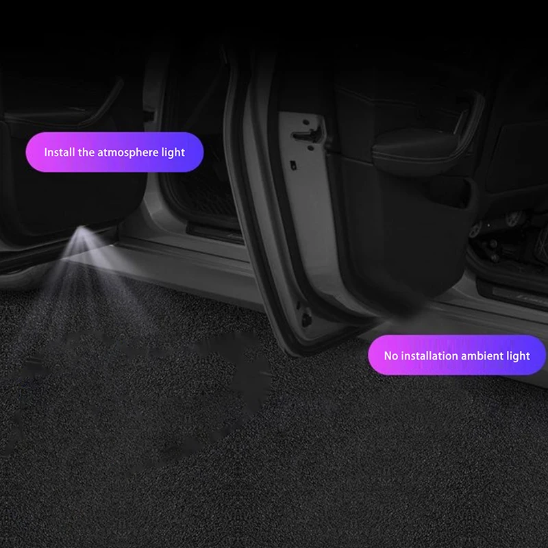 1Pcs Led Car Door I… - image