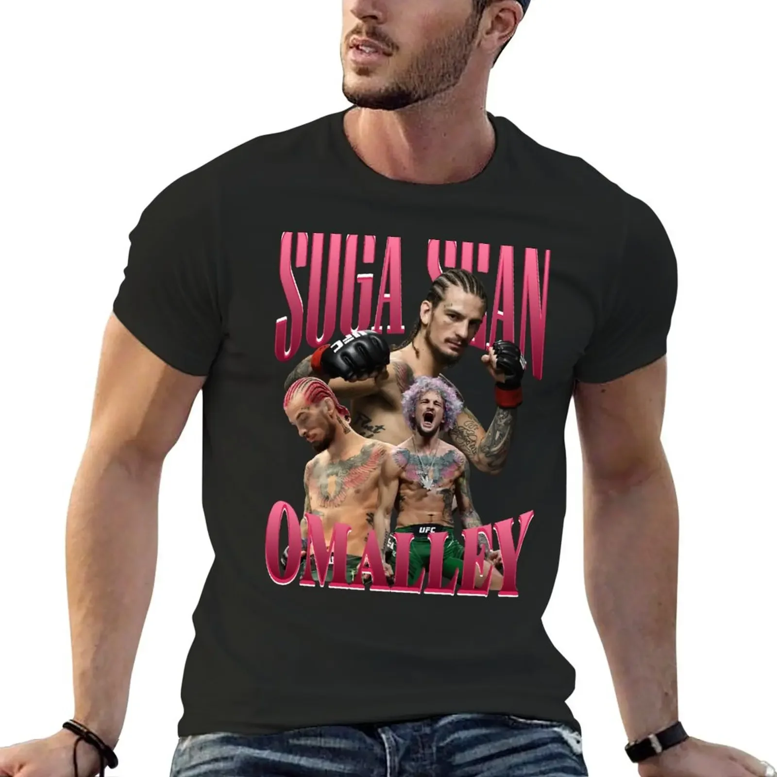 suga-sean-omalley pink T-Shirt cute clothes tees men t shirts