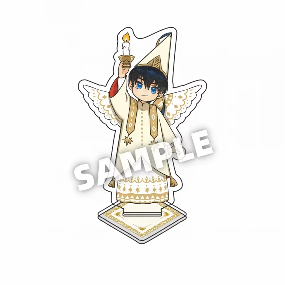 10CM Hot Anime Witch Hat Atelier Acrylic Stand Model Cosplay keychain Characters Ornament Accessories Goods Christmas Gifts